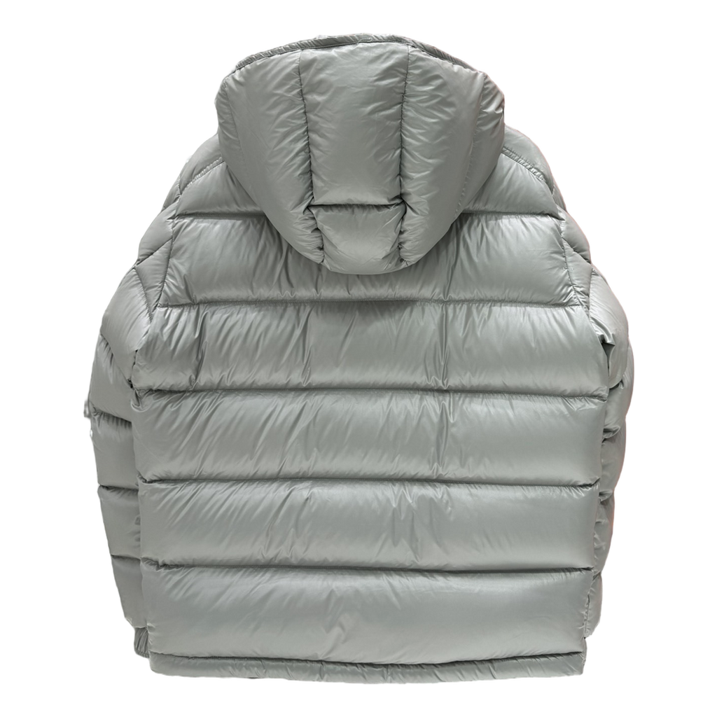 Moncler Maya Hooded Down Puffer Jacket - Gray