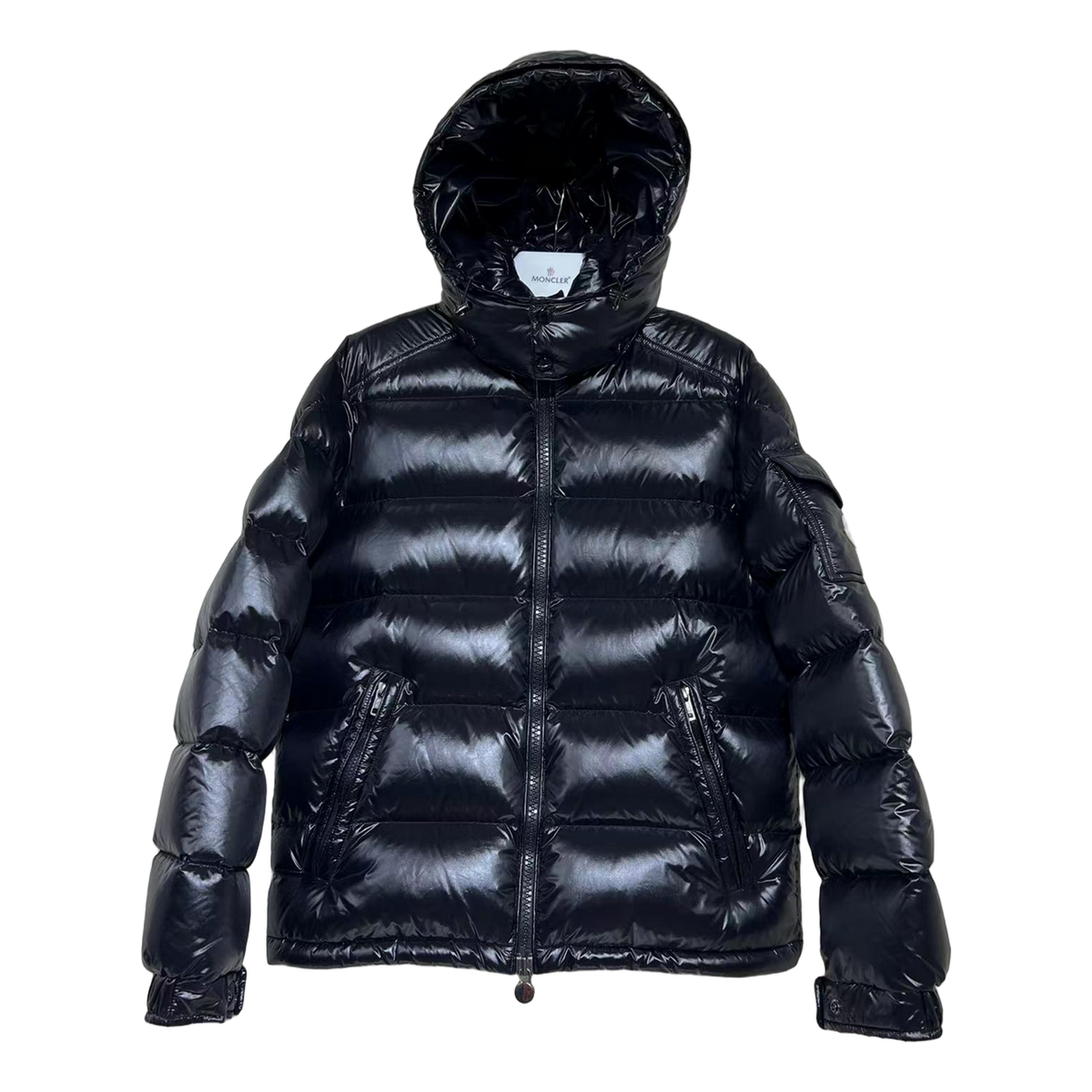 Moncler Maya Quilted Hooded Down Puffer Jacket