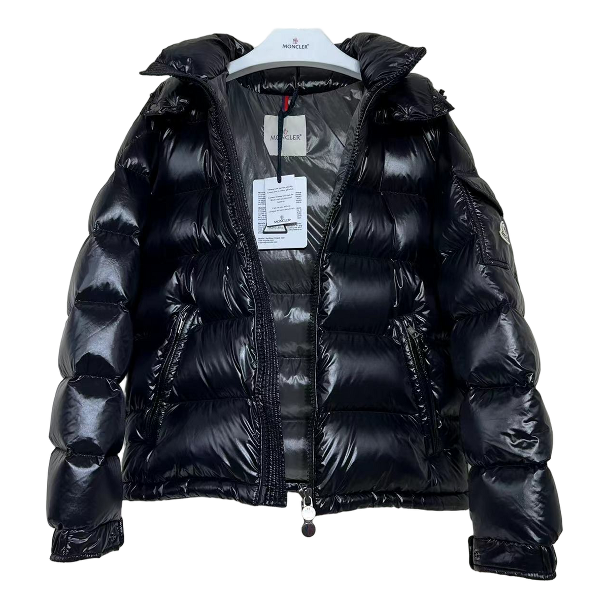 Moncler Maya Quilted Hooded Down Puffer Jacket