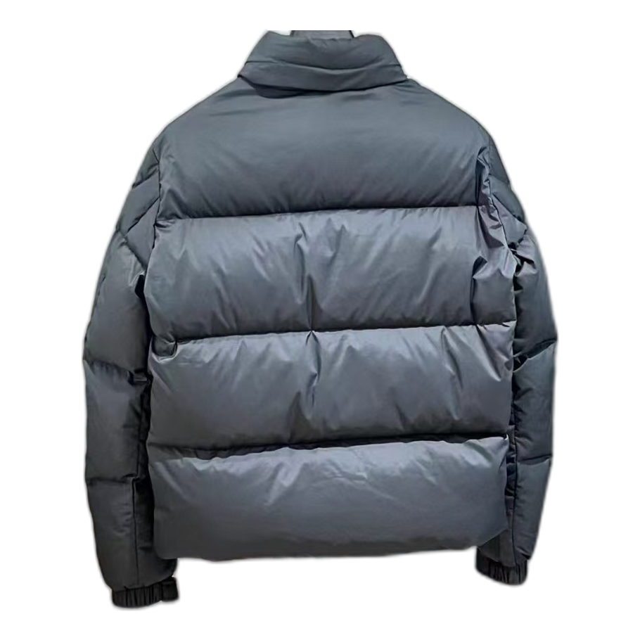 Moncler Stand-Collar Quilted Down Puffer Jacket - Black