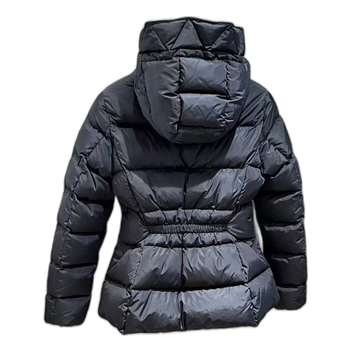 Moncler Drawstring-Hood Fitted Puffer Jacket