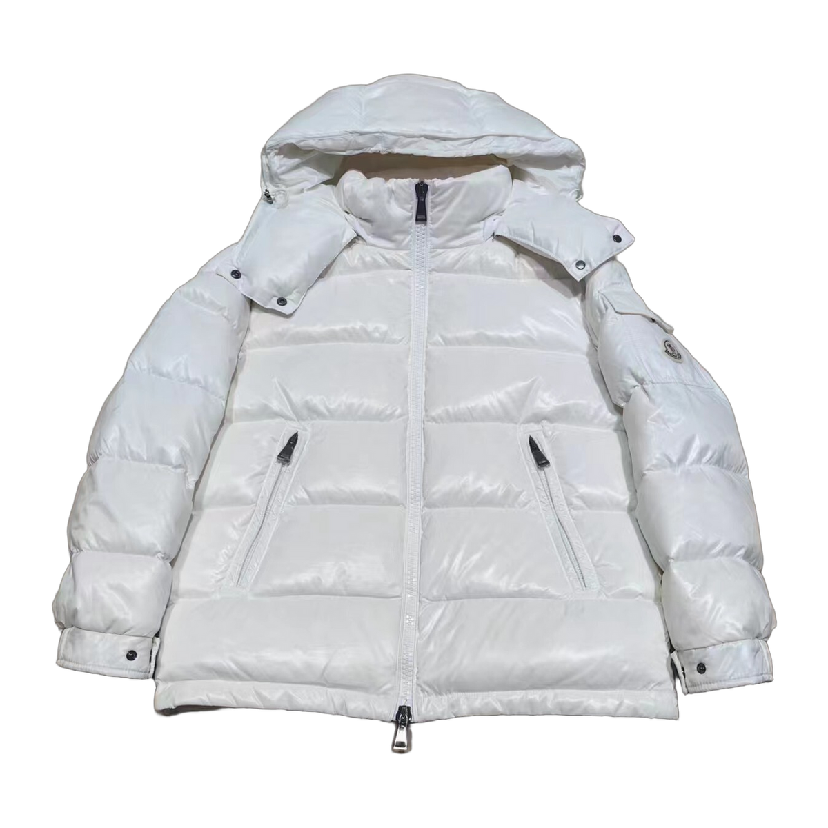 Moncler Maire Hooded Short Down Puffer Jacket