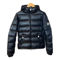 Moncler Gles Glossy Hooded Down Puffer Jacket