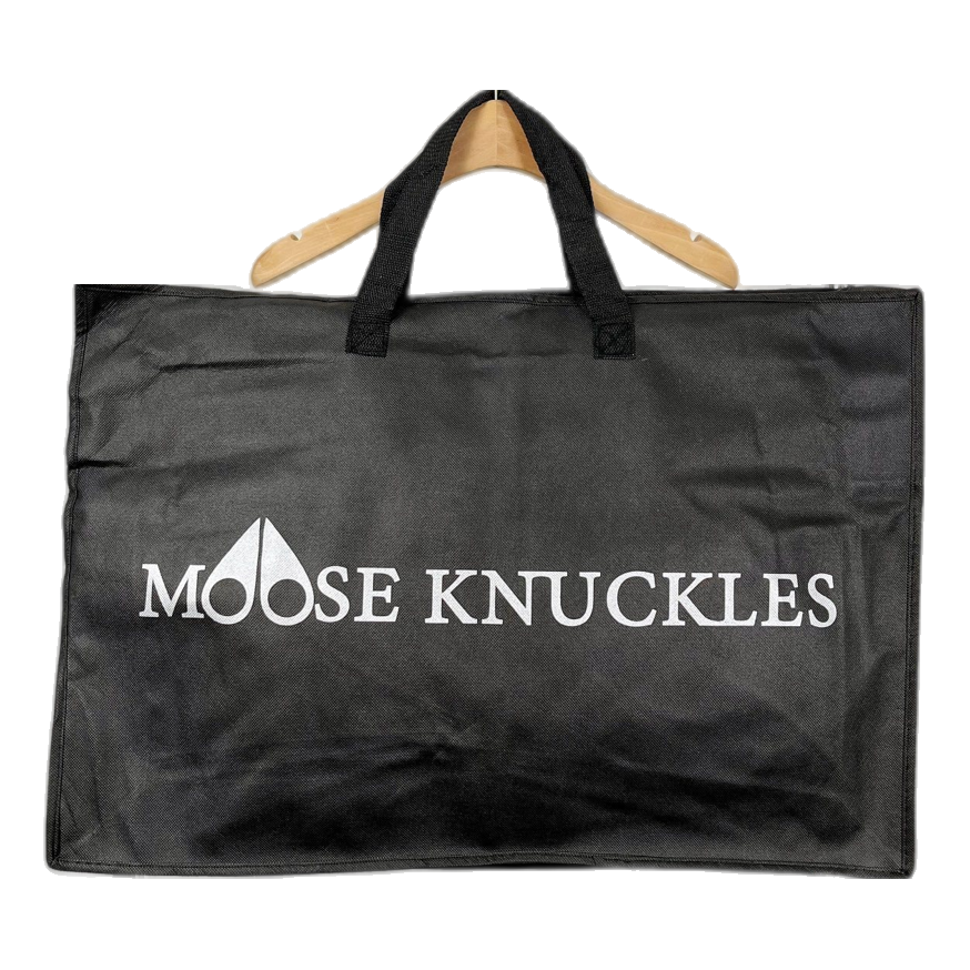 Moose Knuckles Stirling Pom-Pom Fur-Trim Down Parka - Navy